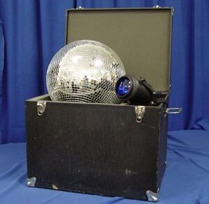 Mirror Disco Ball with lights