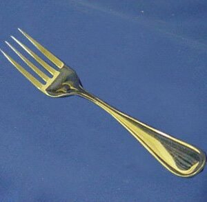 Gold Plated Salad Fork
