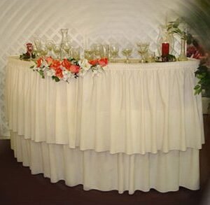 6` Bar Curved with skirt