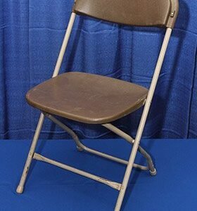 Brown Folding Chair