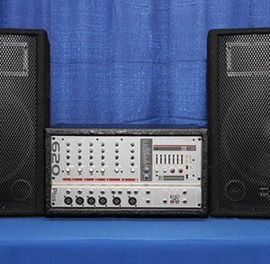 PA System/ 2 Speakers